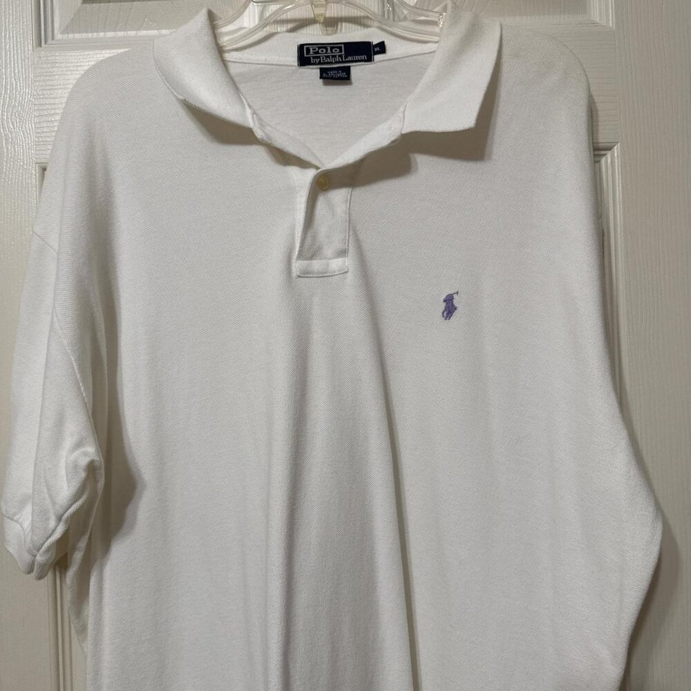Polo Ralph Lauren white polo shirt